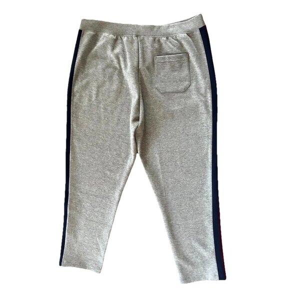 Polo Ralph Lauren Double Knit Track Pants Men’s 2XLT Gray Side Stripe Joggers - Picture 8 of 13